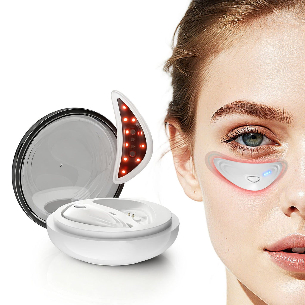 Masajeador Ocular Antiaojeras y Bolsas con Luz Roja